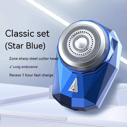 Portable USB Rechargeable Electric Shaver for Men
