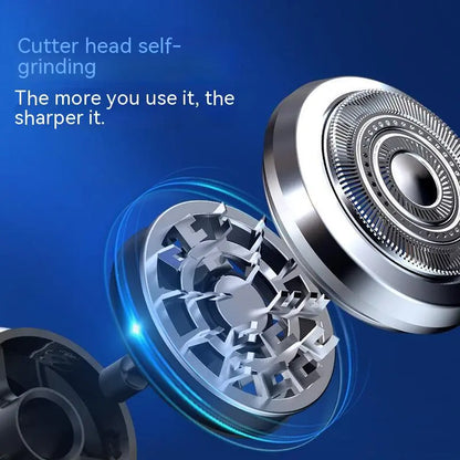 Portable USB Rechargeable Electric Shaver for Men